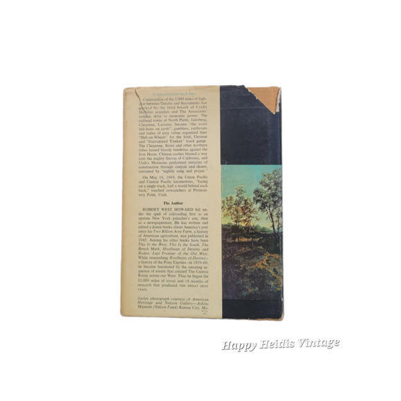 The Great Iron Trail: The Story of the First Transcontinental Railroad 1962 Book - Picture 3 of 12